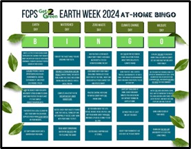 Earth Bingo Board for Home