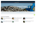 Fairfax County Recycling and Trash website home page