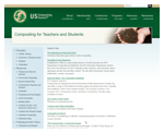 US Composting Council’s Composting for Teachers and Students website link